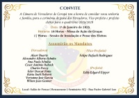 Solenidade de Posse marcada para dia 01 de Janeiro no Seminário de Corupá